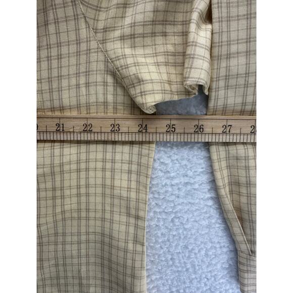 Talbots Women's Plaid Button Down Blouse - Size 16 - Picture 7 of 7